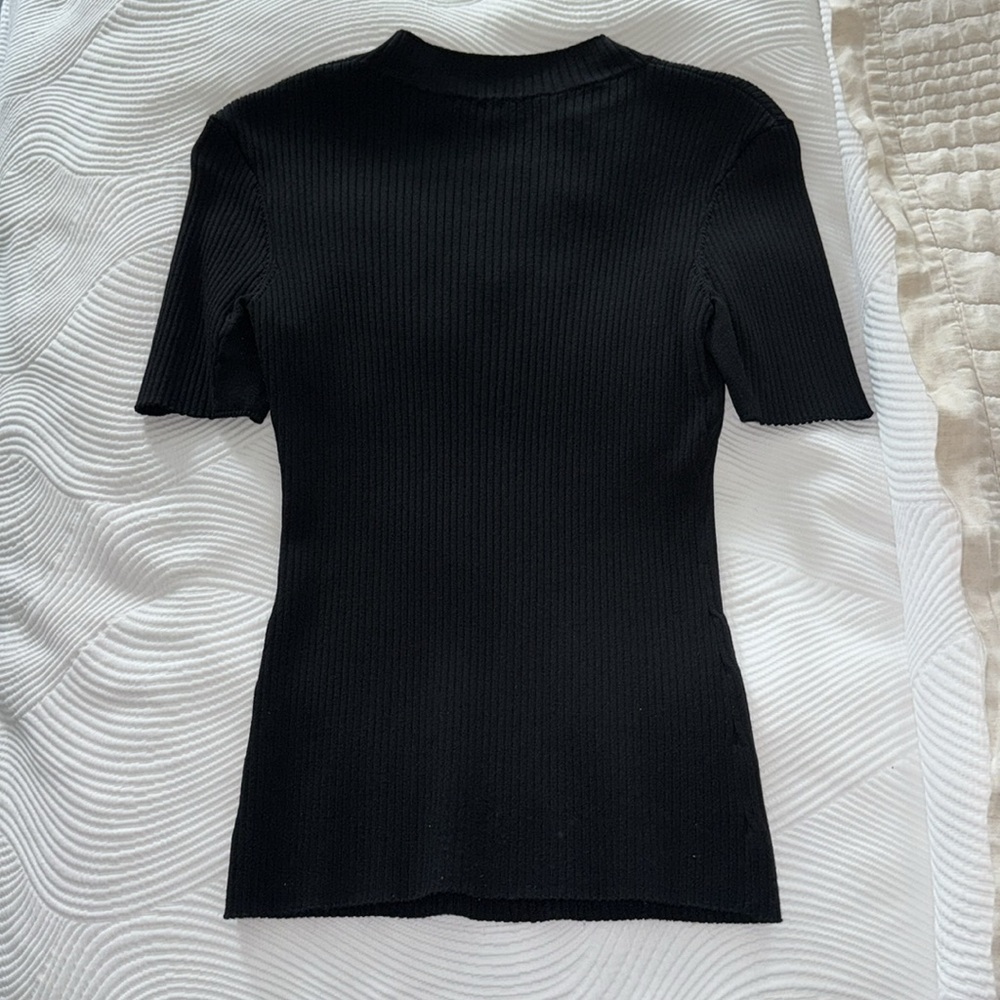 Maje cut out ribbed top - Picture 5 of 8